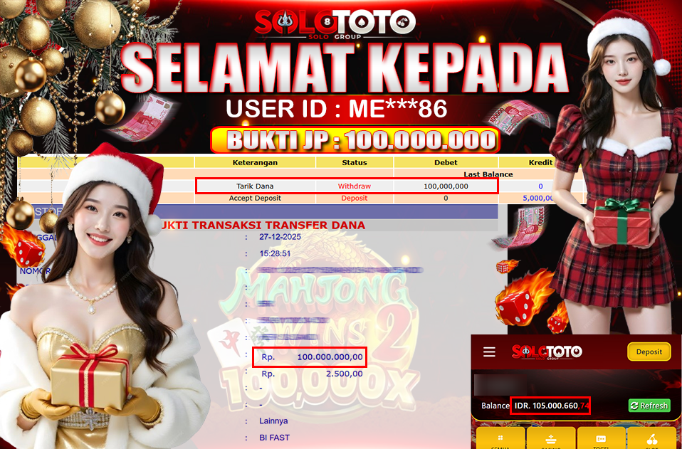 Bukti Jackpot Lunas SOLOTOTO