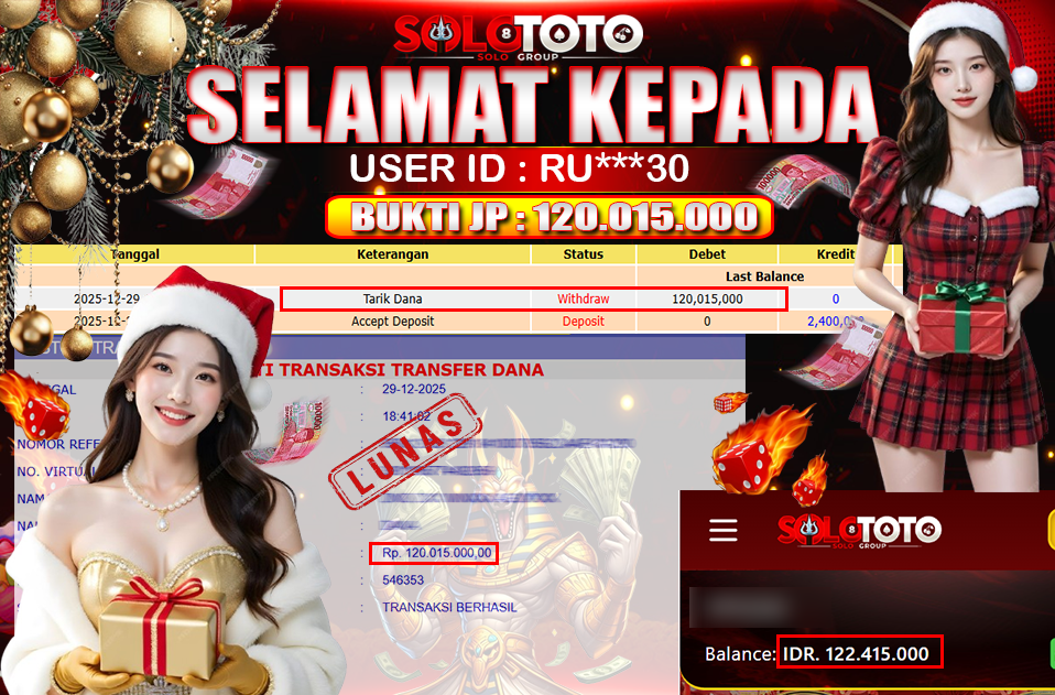 Bukti Jackpot Lunas SOLOTOTO