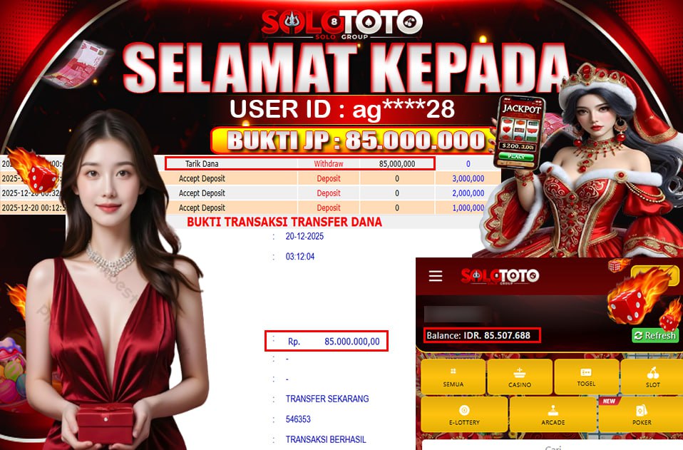 Bukti Jackpot Lunas SOLOTOTO