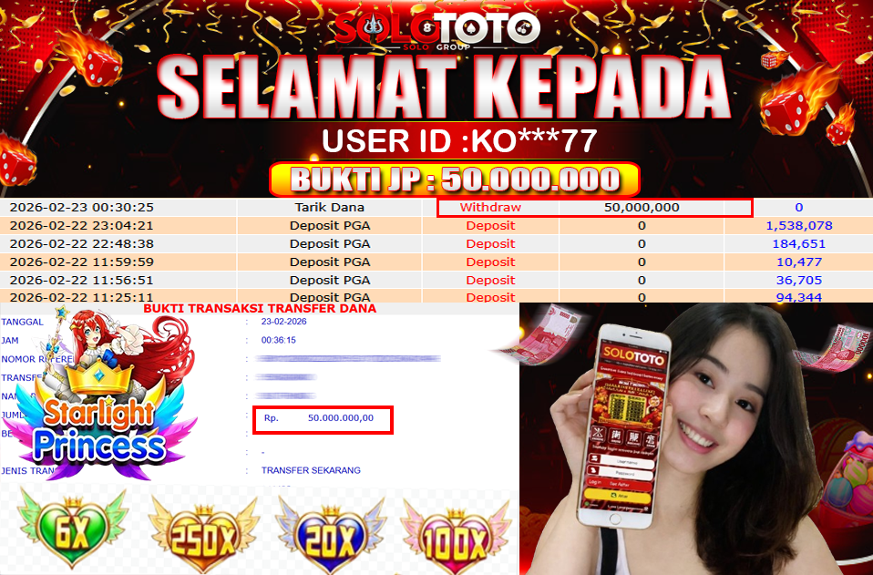 Bukti Jackpot Lunas SOLOTOTO