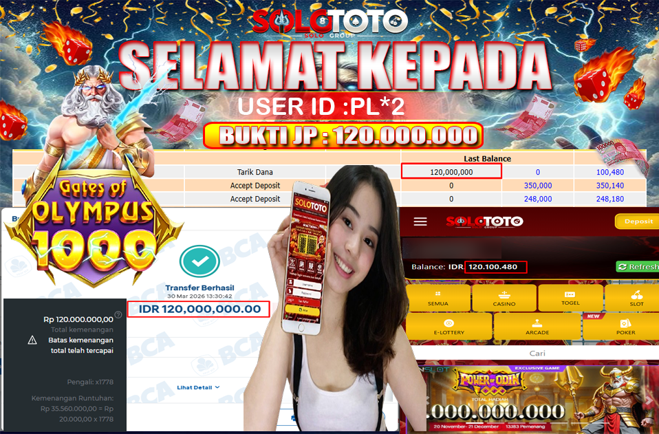 Bukti Jackpot Lunas SOLOTOTO