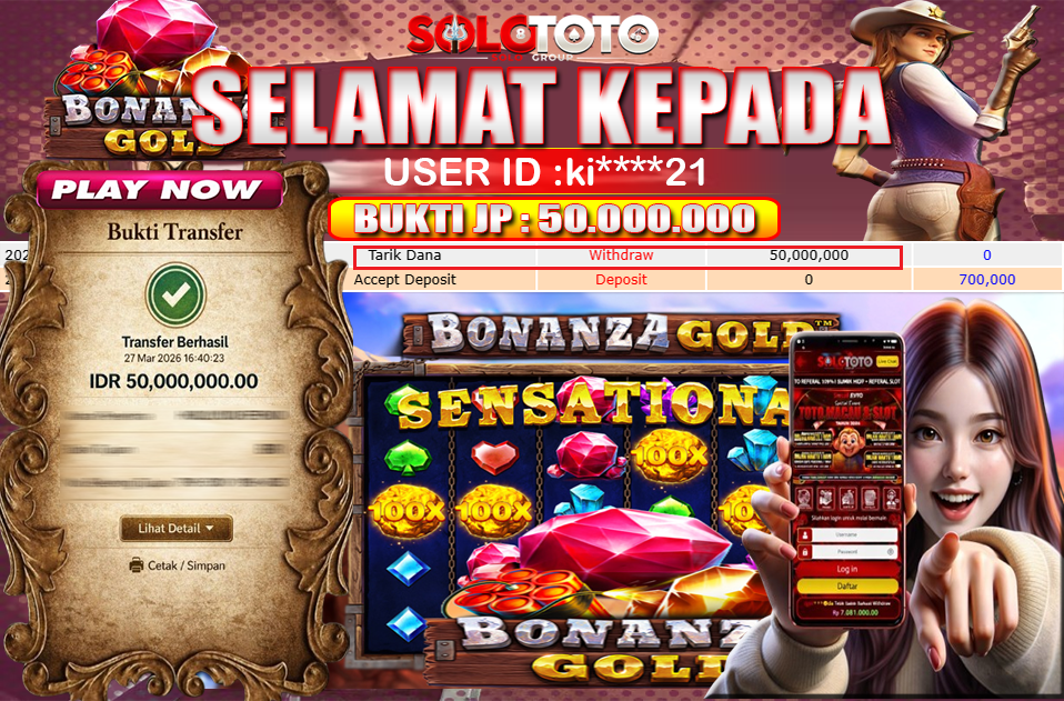 Bukti Jackpot Lunas SOLOTOTO