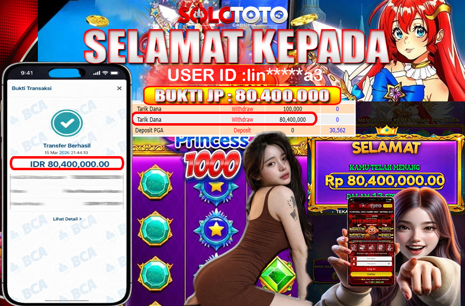 Bukti Jackpot Lunas SOLOTOTO
