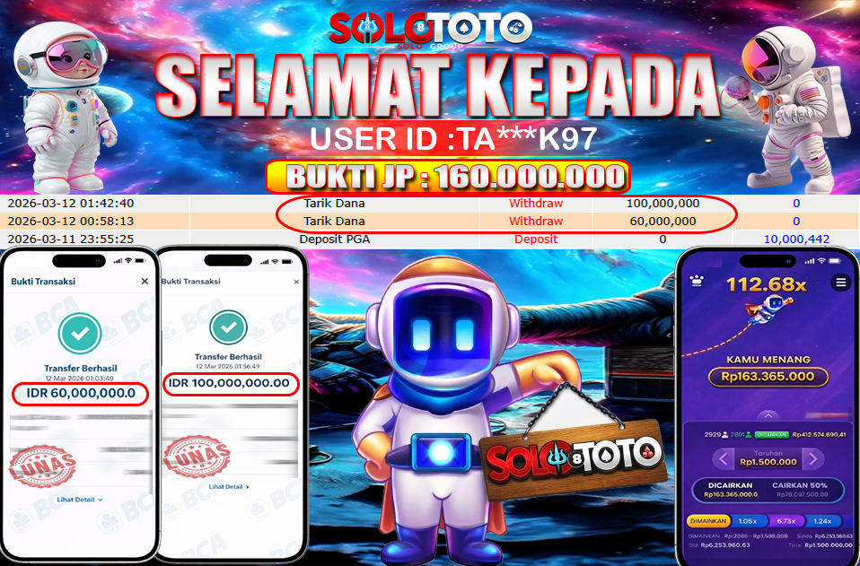 Bukti Jackpot Lunas SOLOTOTO