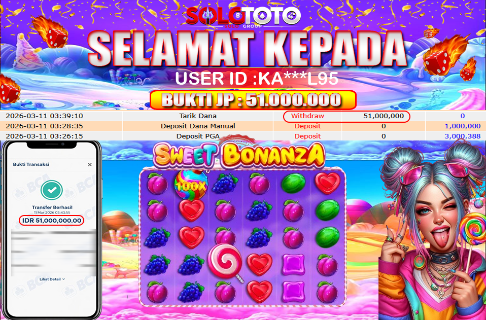 Bukti Jackpot Lunas SOLOTOTO