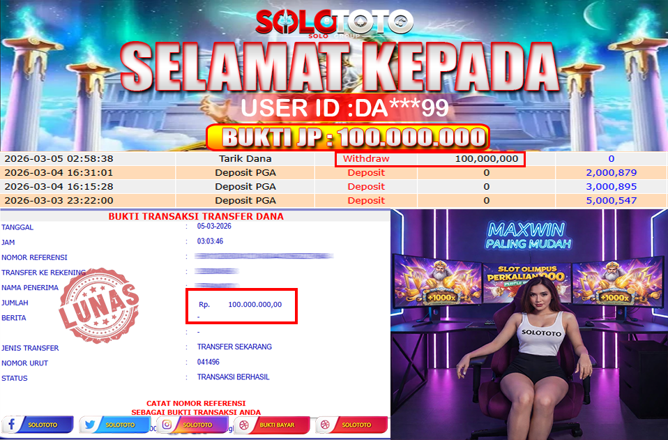 Bukti Jackpot Lunas SOLOTOTO