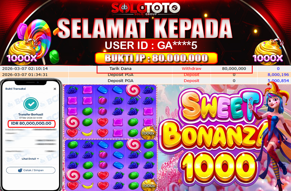 Bukti Jackpot Lunas SOLOTOTO