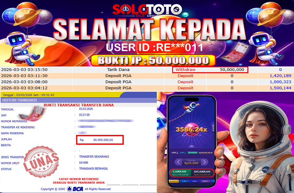 Bukti Jackpot Lunas SOLOTOTO