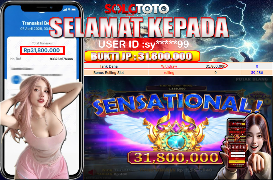 Bukti Jackpot Lunas SOLOTOTO