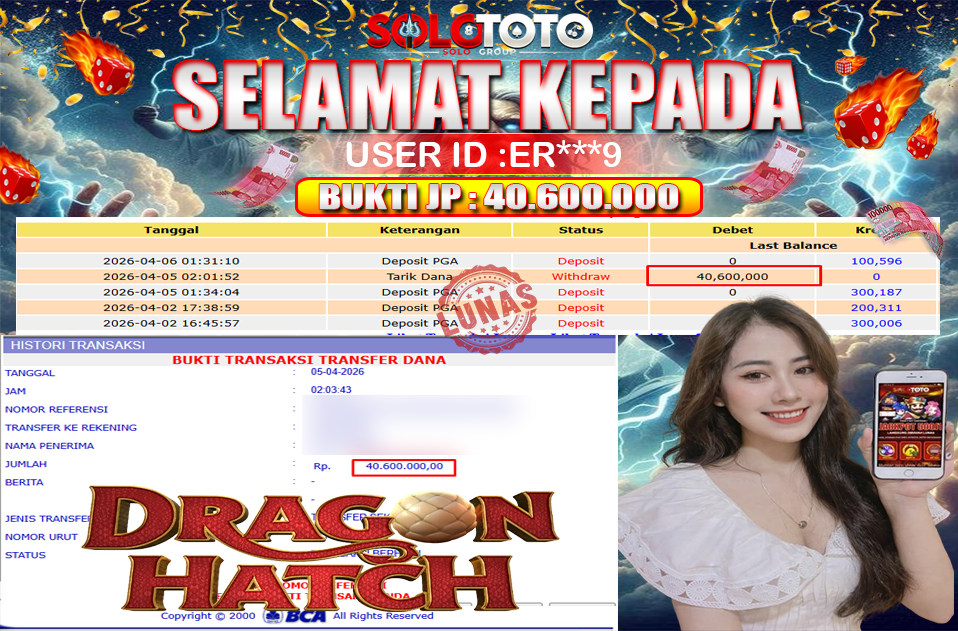 Bukti Jackpot Lunas SOLOTOTO