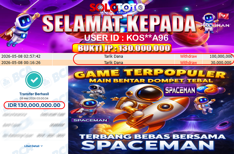 Bukti Jackpot Lunas SOLOTOTO