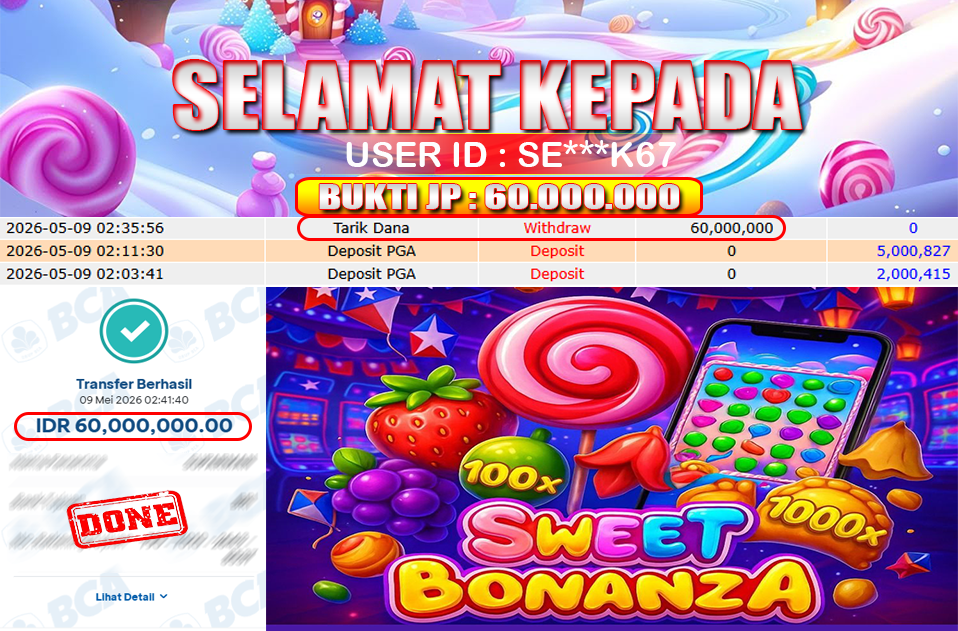 Bukti Jackpot Lunas SOLOTOTO